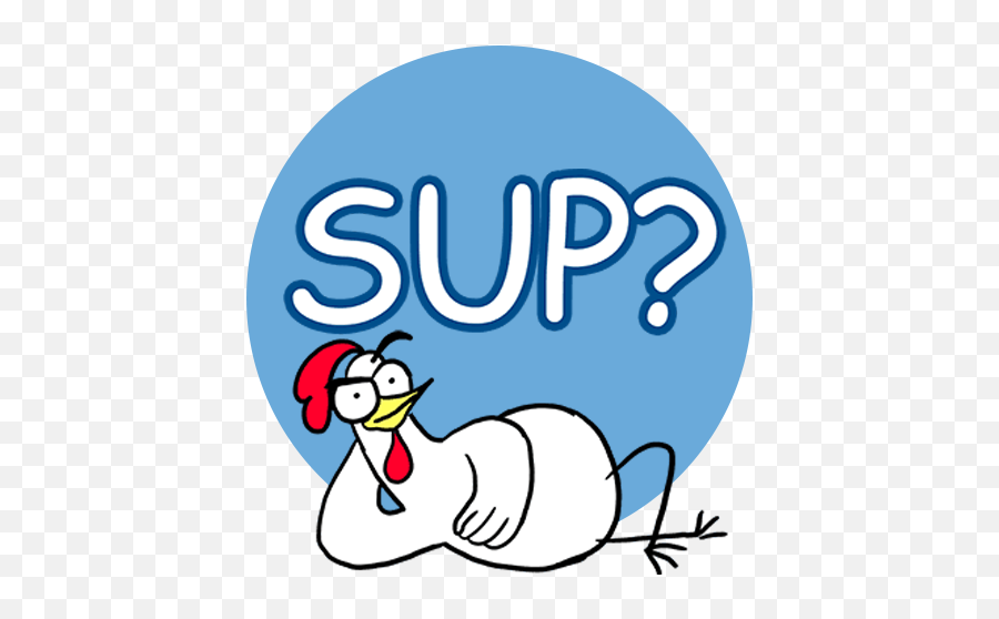Chicken Bro Stickers - Clip Art Emoji,Bro Emoji