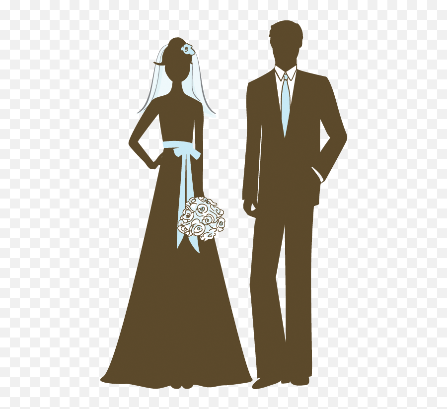 Download Wedding Couple Image Hq Png - Bride Groom Icon Png Emoji,Bride Knife Skull Emoji