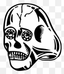 Imagen De Calavera Alien - Lucky Skull Ring Emoji