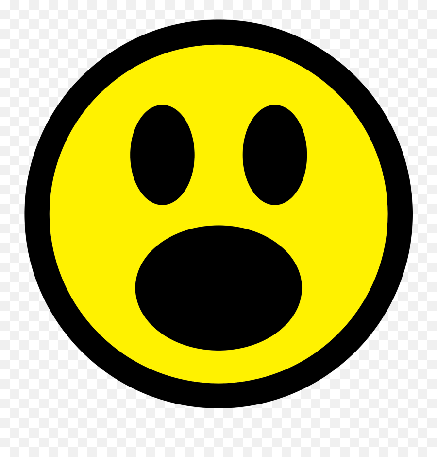 Graphic Image Of A Surprised Emoticon Free Image - Smiley Emoji,Surprised Emoticon