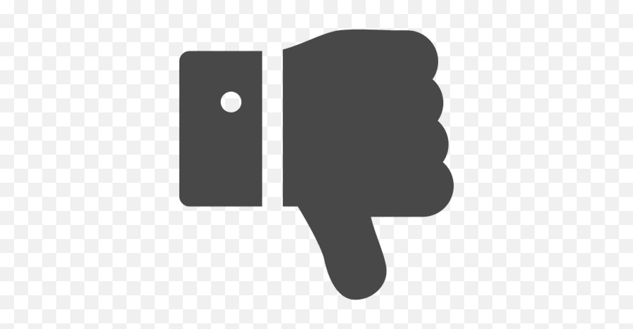 Dislike Png - Dislike Button Transparent Emoji,Facebook Dislike Emoticon
