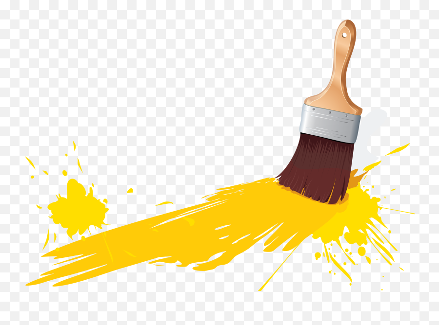 Paintbrush Painting Clipart Png - Transparent Background Paintbrush Png Emoji,Paintbrush Emoji