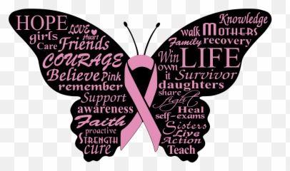 Support Drawing Breast Cancer Logo Transparent U0026 Png Clipart - Breast Cancer Butterfly Ribbon Clipart Emoji,Breast Cancer Emoji