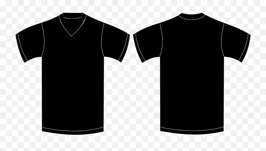 Tee - Black Shirt Png Front And Back Emoji,Emoji Sweat Suits