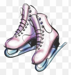 Trending Ice - Skating Shoes Drawing Emoji