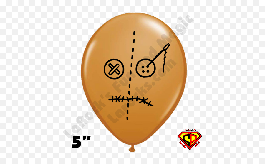Voodoo Head Balloons - Baby Face On Balloon Emoji,Squirting Emoji