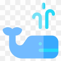 Blue Whale Icon at GetDrawings Free download - Clip Art Emoji