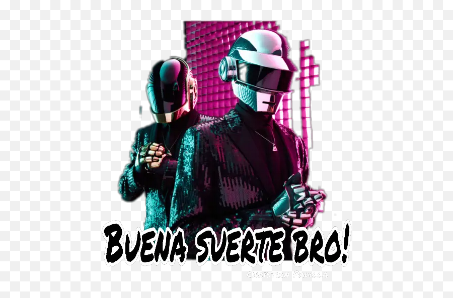 Frases Daft Punk Samolepky Na Whatsapp - Daft Punk Emoji,Daft Punk Emoji