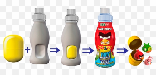 Surprise Drinks - Angry Birds Drink And Play Emoji,Emoji Water Bottle