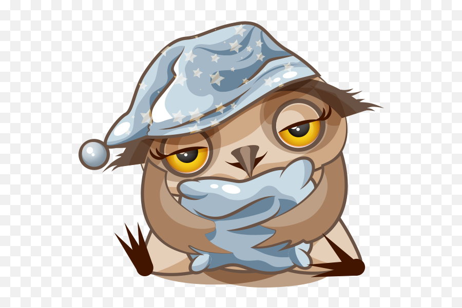 Chubby Owls Stickers By Sumair Jawaid Emoji,Chubby Emoji