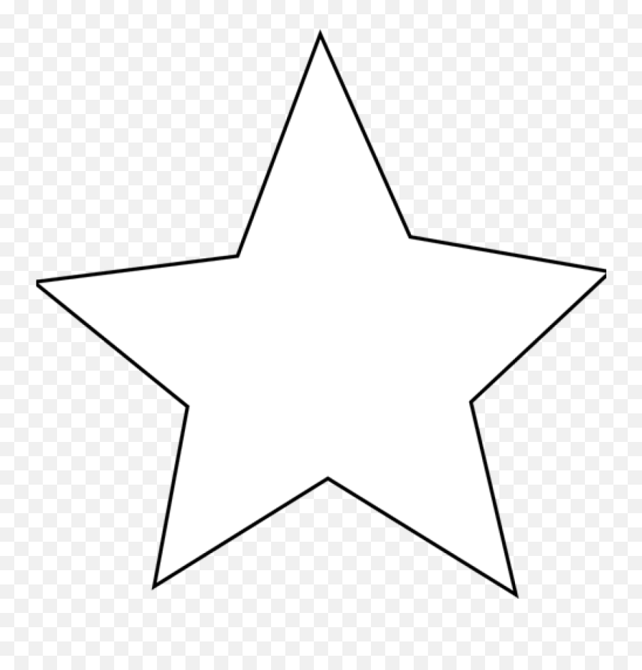 Star Icon White Png Transparent Png - Transparent Background Clipart White Star Emoji,Black Star Emoji