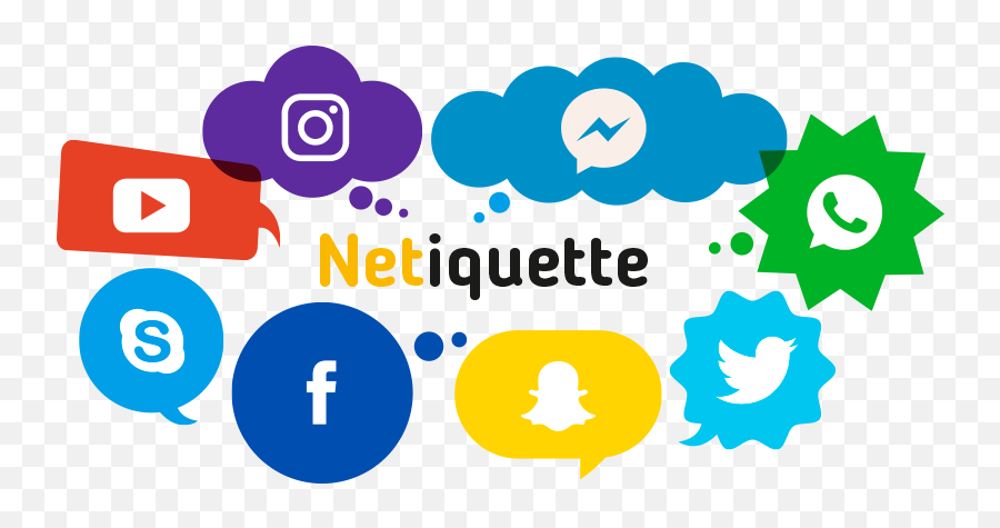 Netiquette For Families U2013 Family Technology Support - Netiquette Png Emoji,Emoji Bulletin Board