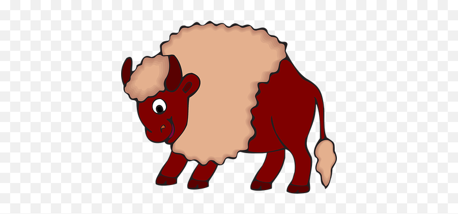 20 Free Bison U0026 Buffalo Vectors - Pixabay Cartoon Oxen Emoji,Buffalo Emoji