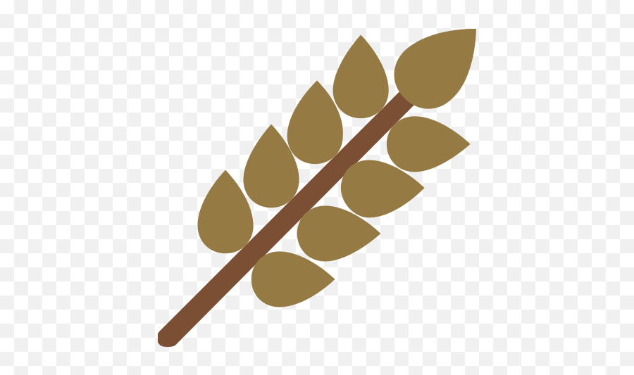 Wheat Icon - Horizontal Emoji,Wheat Emoji
