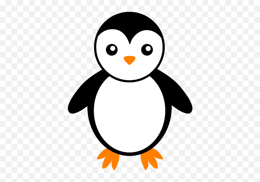 Black And White Penguin - Free Clip Art Penguin Coloring Penguin Animal Clip Art Emoji,Penguins Emoticons