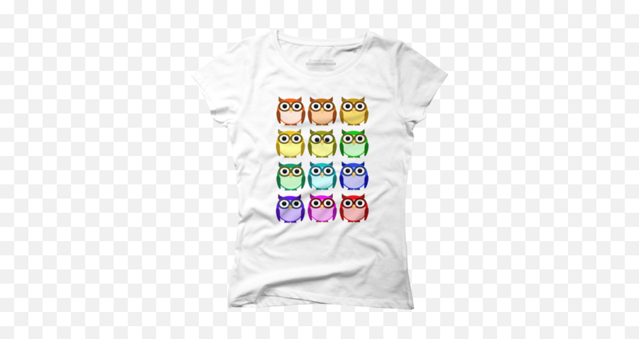 Best Owl Juniors T Shirts - Short Sleeve Emoji,Owl Emoticon