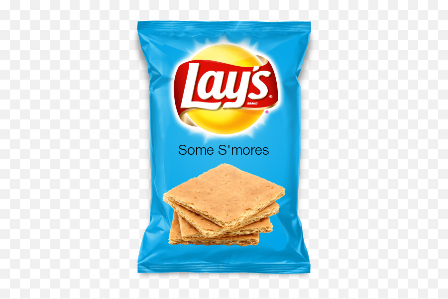 Lays Chips Flavors Lays - Lay Original Emoji,S'mores Emoji