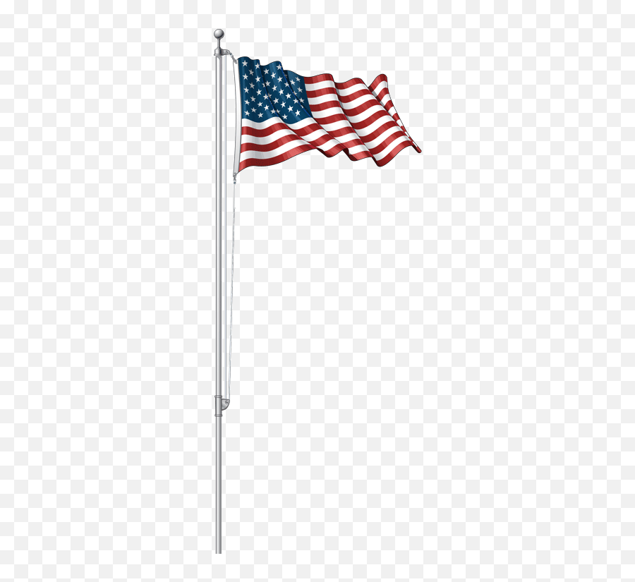 What Size Flag To Use With Your Flagpole Flagandbannercom - Waving American Flag Emoji,Second World War Flags Emoji