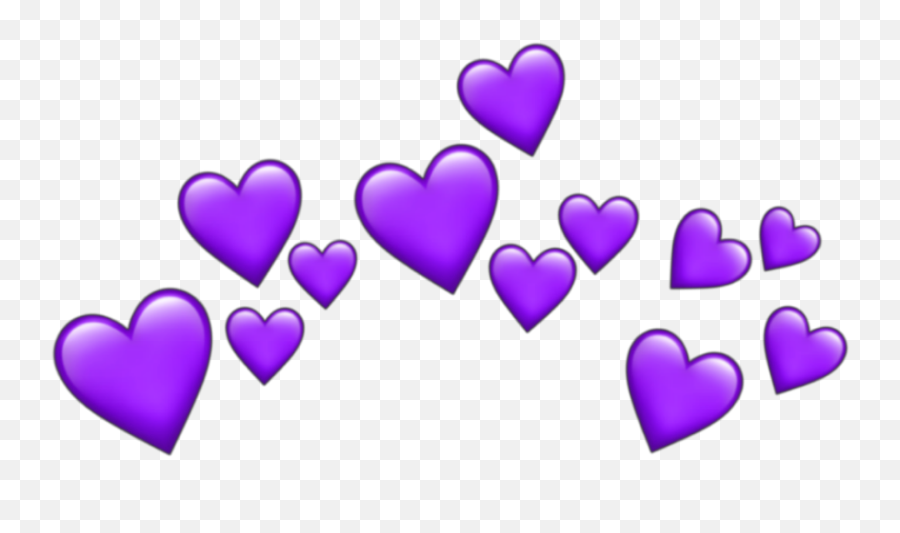 Crown Dudahmt Tumblr Cora O Heart Emoji - Red Heart Crown Png,Purple Heart Emoji Png
