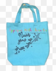 Peter Pan Never Grow Up Bean Stitch - Tote Bag Emoji,Peter Pan Emoji