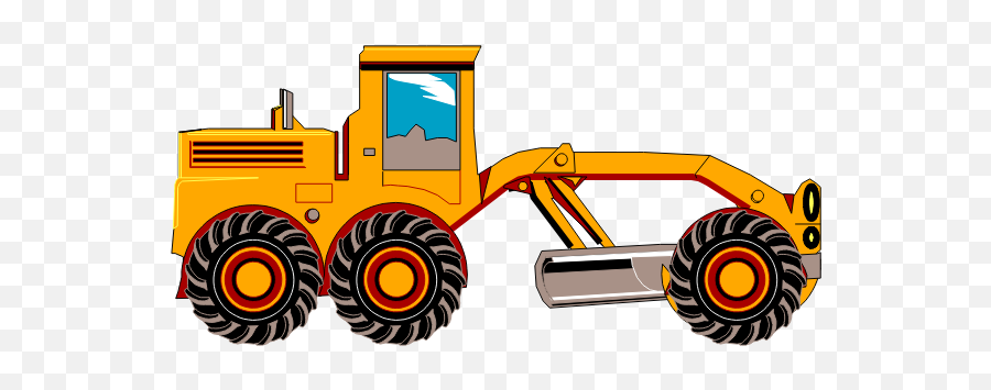 Construction Grader - Graders Construction Vehicle Clipart Emoji,Bike Arm Emoji