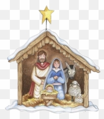 Nativity - Drawing Image Of A Difficult Christmas Crib Emoji,Nativity Emoji
