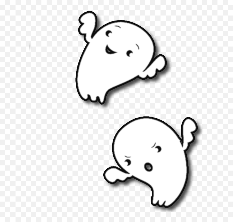 Library Of Happy Halloween Ghost Png - Transparent Background Candy Corn Emoji,Happy Halloween Emoji