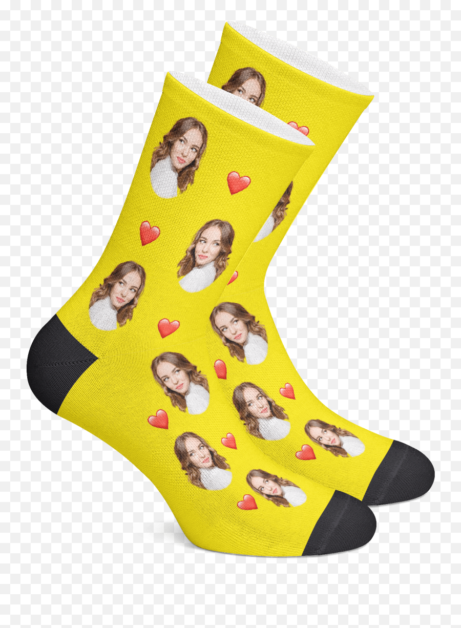 Custom Face Socks - Socks Personalized Emoji,Emoji Sock