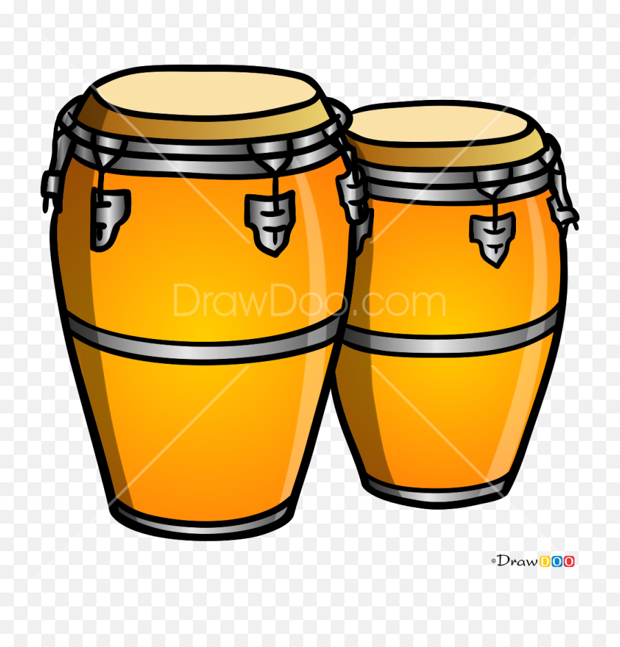 How To Draw Bongo Drums Musical - Draw A Bongo Drum Emoji,Emoji Drum