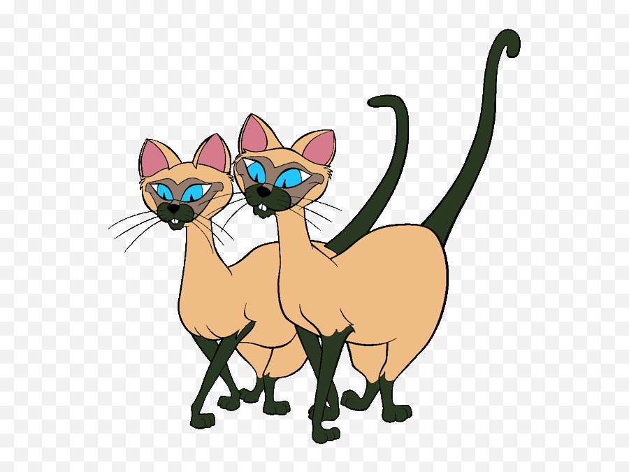 Cat Image Transparent Png Files - Disney Lady And The Tramp Cats Emoji,Lady Cat Emoji