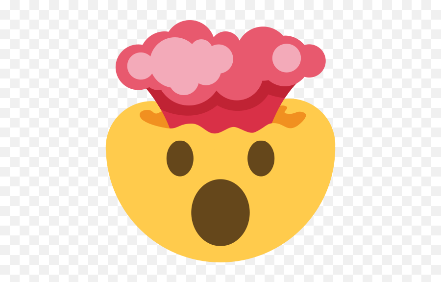 Exploding Head Emoji Meaning With Pictures - Exploding Head Emoji Twitter,Explosion Emoji