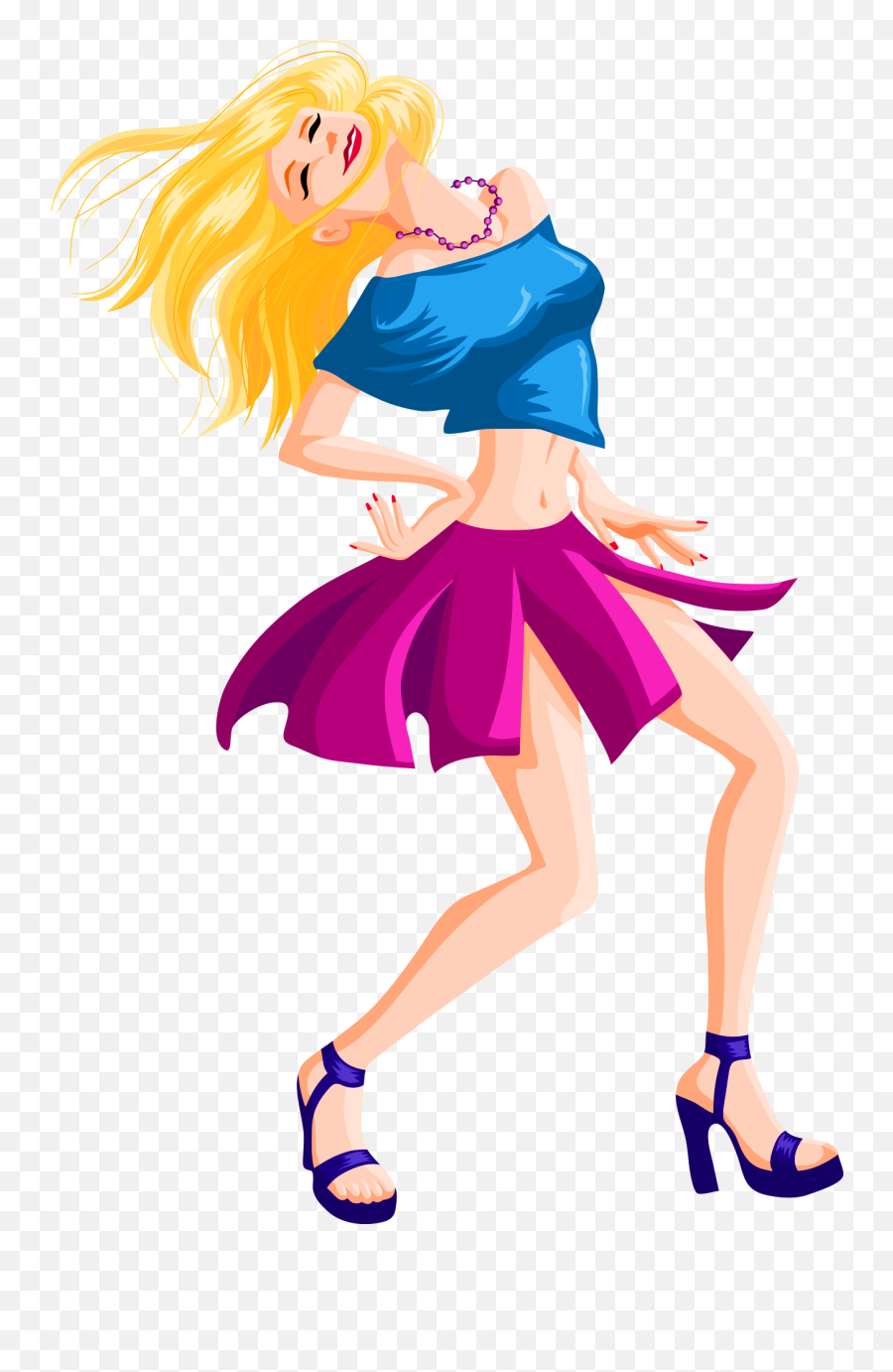 Twirl Png - Dancing Girl Emoji,Dancing Girls Emoji