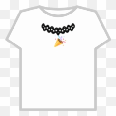 Choker With Party Popper Emoji - Spiked Collar Roblox,Party Popper Emoji