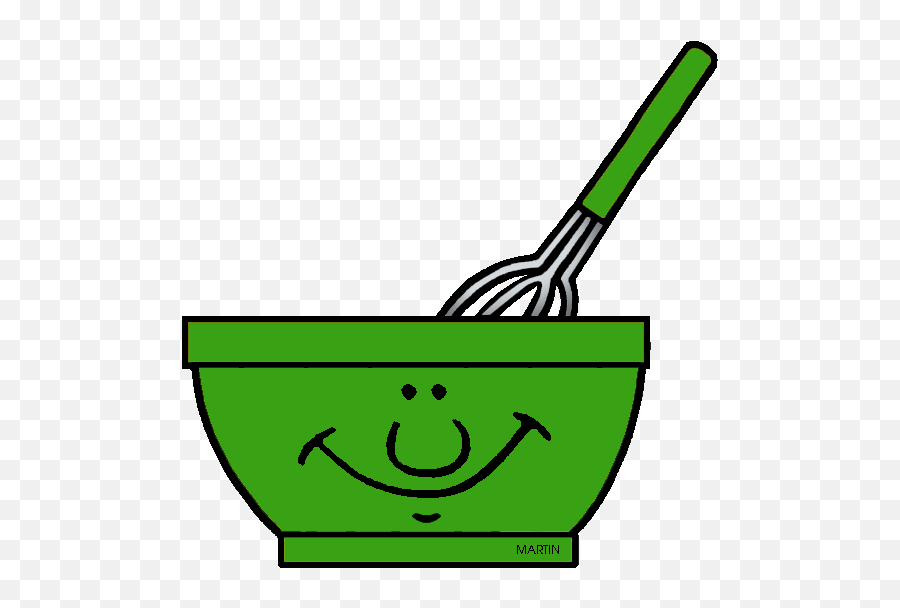 Images Arts Clip Art By Phillip Martin - Cartoon Mixing Bowl Clipart Emoji,Spoon Emoticon