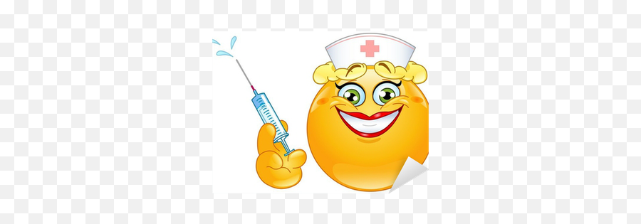 Nurse Emoticon Sticker U2022 Pixers - We Live To Change Smiley Faces Clip Art Nurse Emoji,Nurse Emoji