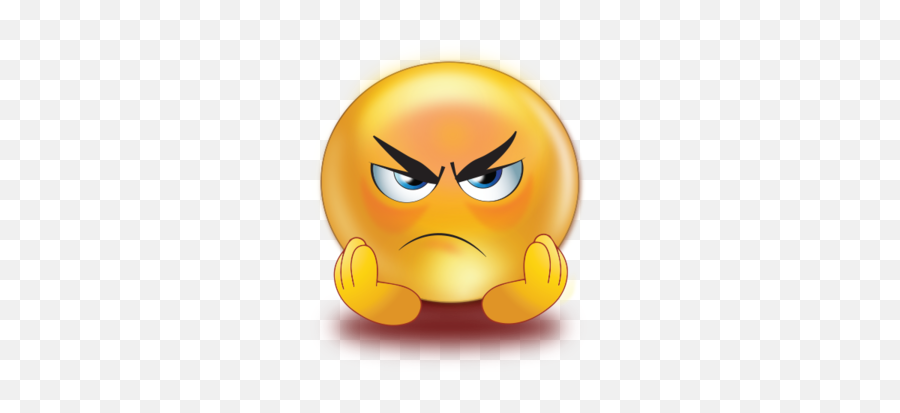 Angry Sad Rage Emoji - Transparent Background Angry Emoji,Rage Emoji