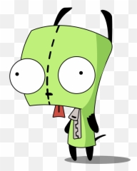 Tv Movie Emoji - Invader Zim Gir Transparent,Hooray Emoji