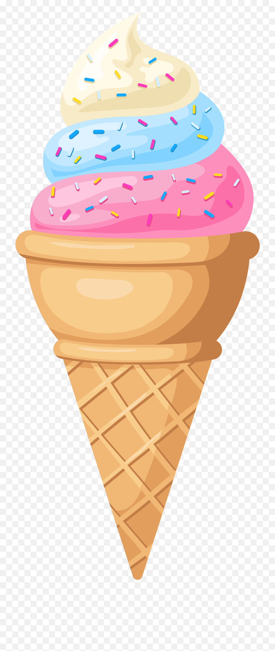 Free Png Ice Cream Cone Download Free Clip Art Free Clip - Ice Cream Clipart Png Emoji,Emoji Ice Cream