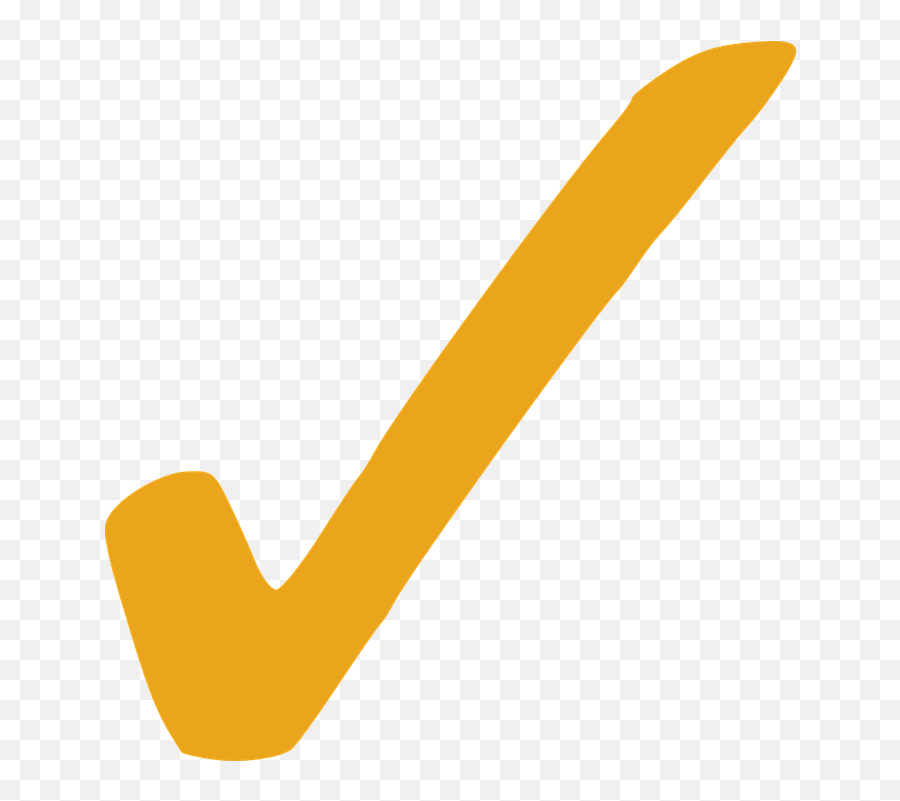 Free Done Check Mark Images - Yellow Check Mark Png Emoji,Check Emoticon