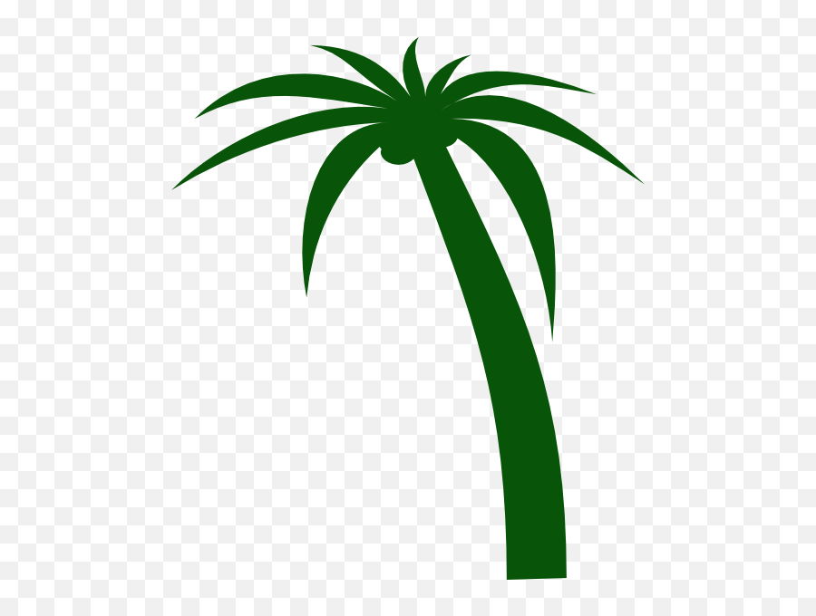 Clipart Leaf Coconut Tree Clipart Leaf - Vector Green Coconut Tree Emoji,Palm Tree Emoticon