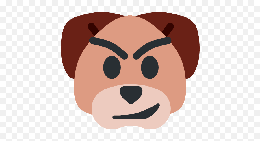 Smirk Dog Emote - Album On Imgur Happy Emoji,Smirk Emoji
