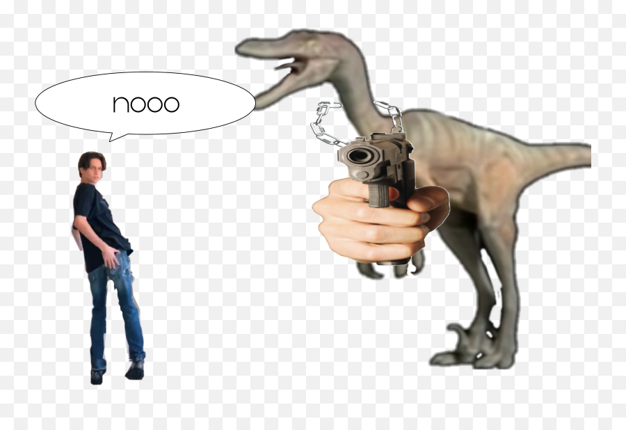 Dinosaur Sticker By Bee - Velociraptor Emoji,Dino Emoji