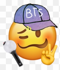 Bts Army Btsarmy Sticker - Happy Emoji,Army Emoticon
