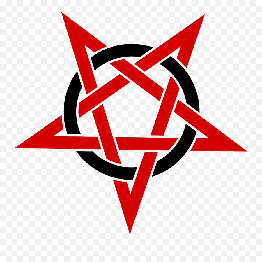 Pentagram Rouge Spot Symbol Pentalpha - Logo Satan Emoji,Roses Emoticon