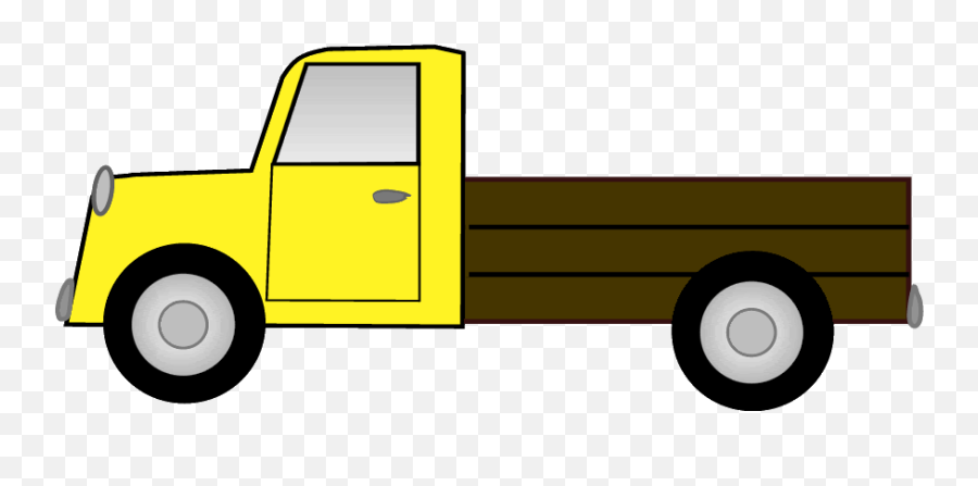 Pickup Truck Clipart Free Clipart - Pickup Truck Clipart Png Emoji,Pickup Truck Emoji