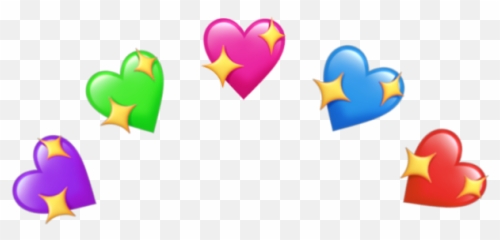 Pink Purple Blue Green Red Stars Star - Clip Art Emoji,Red Star Emoji