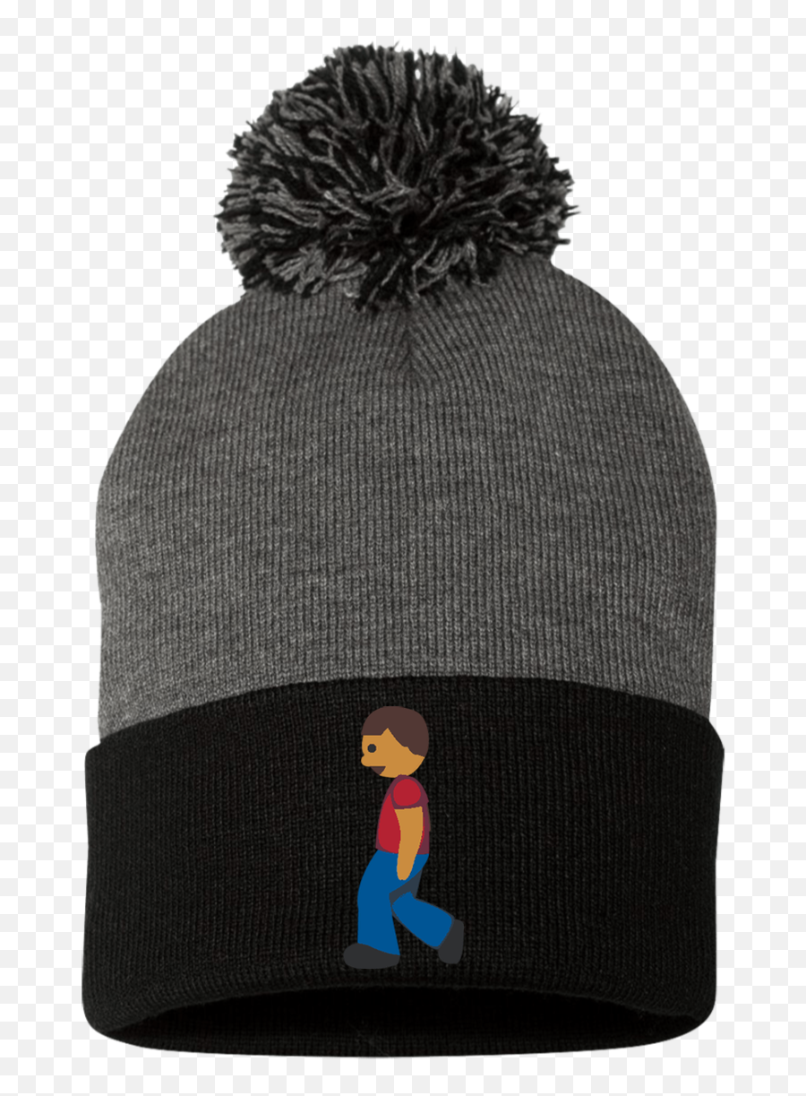 Emoji Sp15 Sportsman Pom Pom Knit Cap - Knit Cap,Emoji Winter Hat