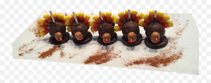 Thanksgiving Turkey Cake Pops Emoji,Turkey Emoji