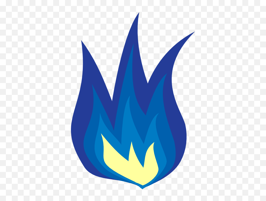 Blue Flame Clipart - Blue Fire Clipart Png Emoji,Blue Flame Emoji