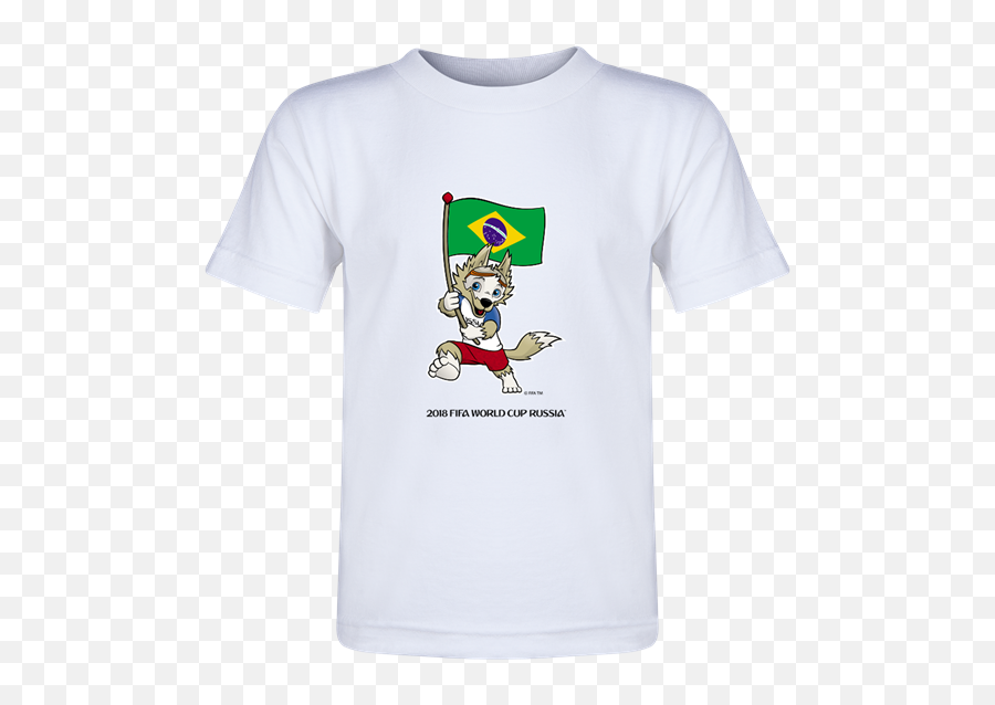 Football Championship Winners - Zabivaka Brazil Flag Emoji,Soccer Emoji Shirt